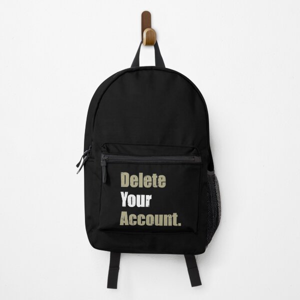 Item preview, Delete Your Account designed and sold by FreezingGravel.