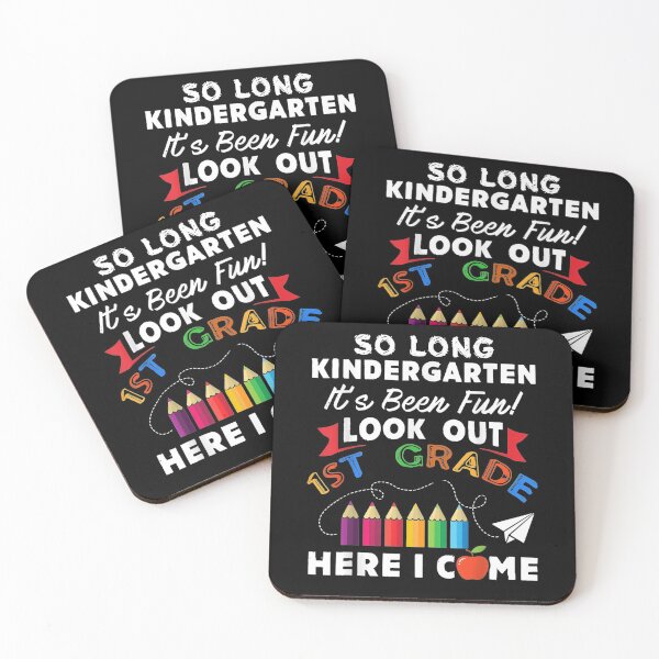Item preview, So Long Kindergarten Look Out 1st Grade Here I Come Last Day designed and sold by anniet33.