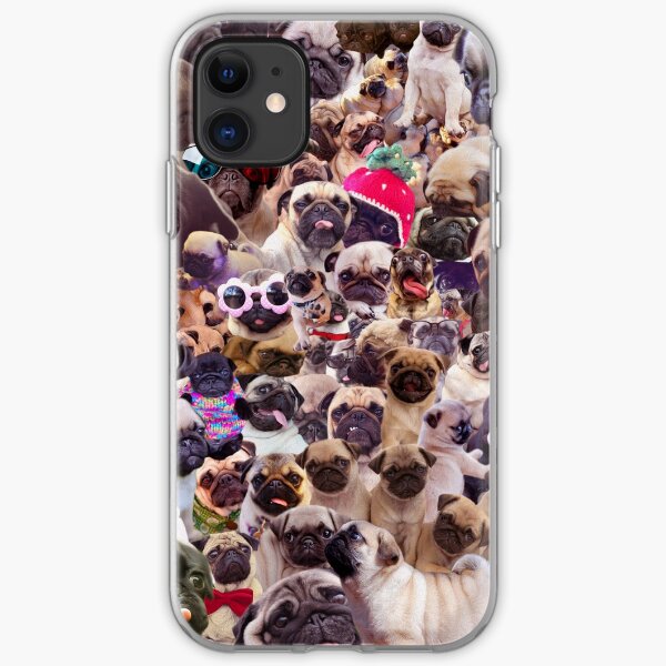 Happy Pug and bone iPhone 11 case Happy Pug and bone iPhone 11 case