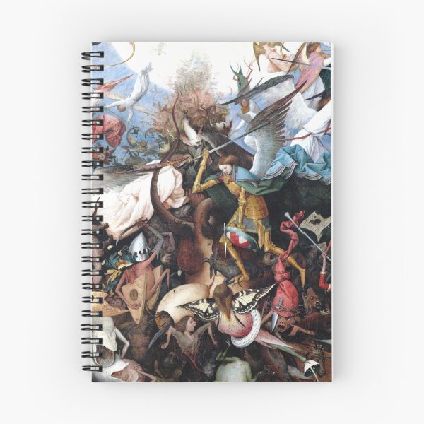 Item preview, Pieter Bruegel The Fall of the Rebellious Angels 1562 designed and sold by Vintage Designs +.