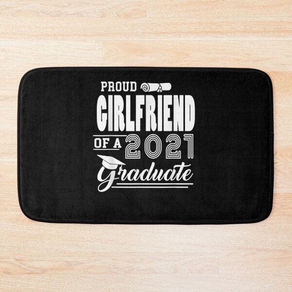 Item preview, Proud Grilfriend Of A 2021 Graduate Student Women Graduation designed and sold by anniet33.