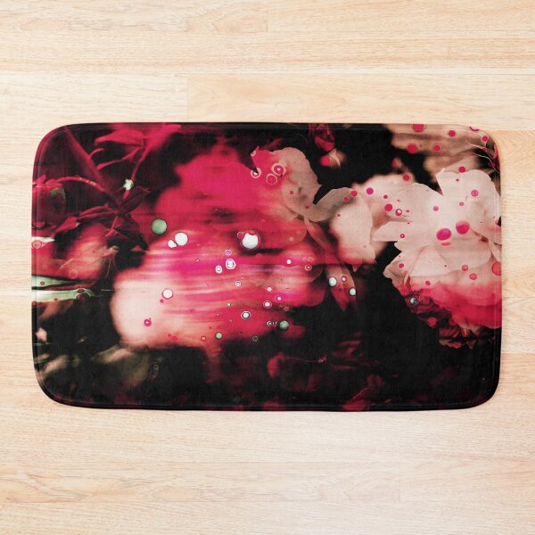 Item preview, "Delilah" Floral Plants Collage of blooming roses wrapped in a mist of pink and rosé designed and sold by N-o-r-d-l-y-s.