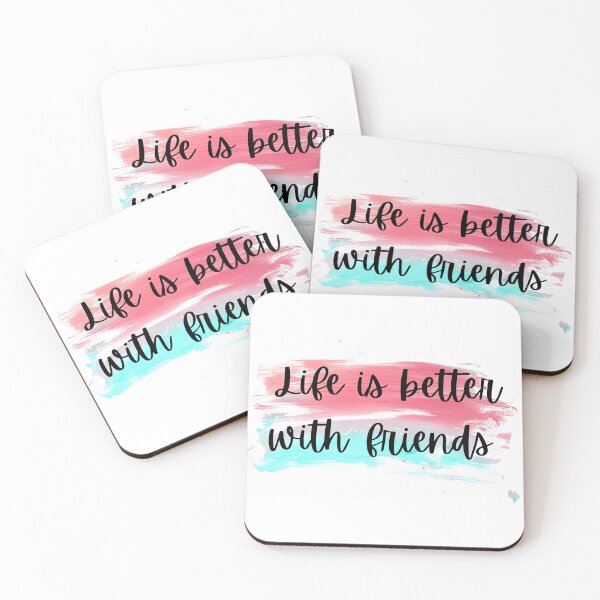 Item preview, Life is better with friends designed and sold by VLTees.