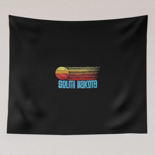 Item preview, South Dakota Retro Distressed Sun Vintage Graphic designed and sold by eroscamila.