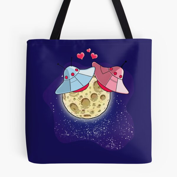 Artikelvorschau, UFOs in Love entworfen und verkauft von mdkgraphics.