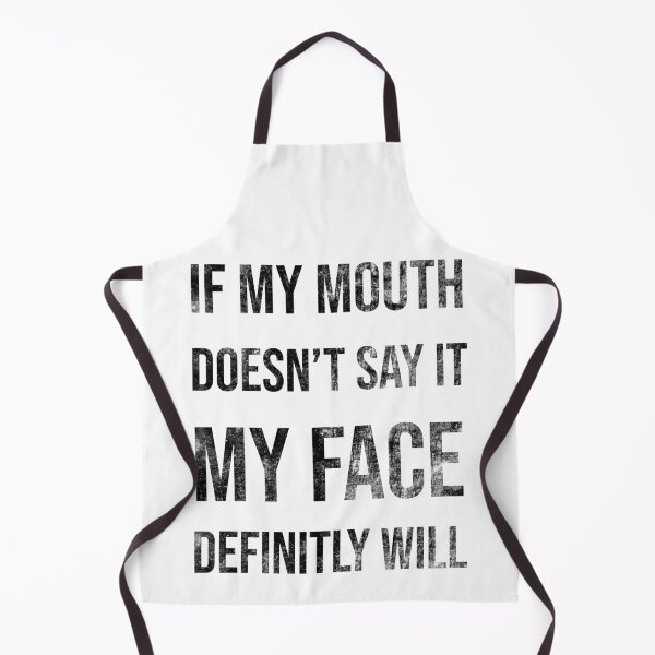Item preview, If My Mouth Doesn't Say It My Face Definitely Will designed and sold by AMINE ★★★★★.