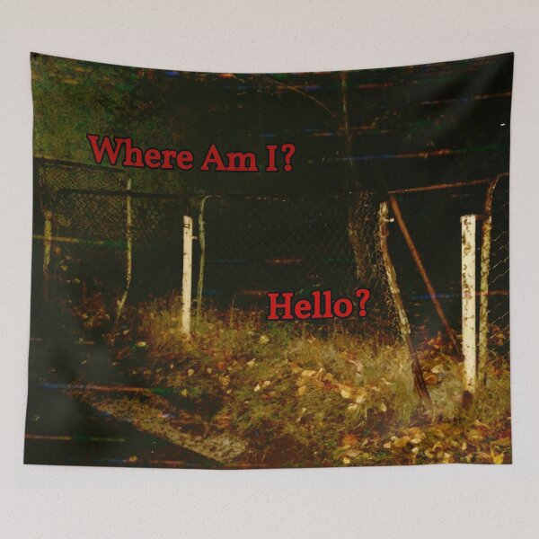 Item preview, hello? designed and sold by Creepygirl1010.