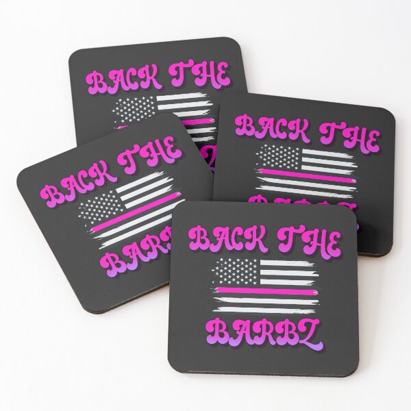 Item preview, back the barbz sticker designed and sold by Buzzbazaar.