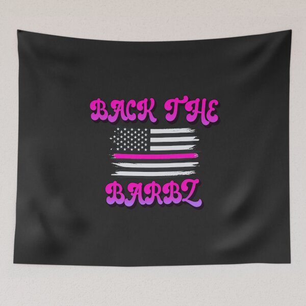 Item preview, back the barbz sticker designed and sold by Buzzbazaar.
