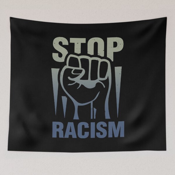 Item preview, Stop Racism - No Racism  designed and sold by FreezingGravel.