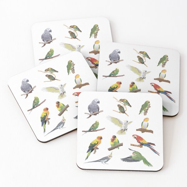 Item preview, Various Colorful Parrots designed and sold by NorseTech.