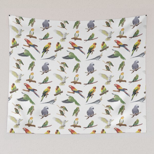 Item preview, Various Colorful Parrots designed and sold by NorseTech.