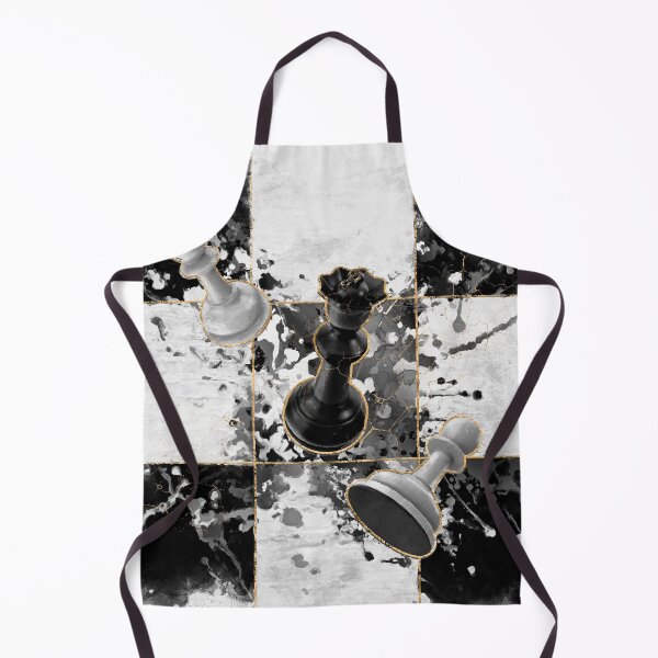 Item preview, Chess abstract art Watercolor and Gold  designed and sold by k9printart.