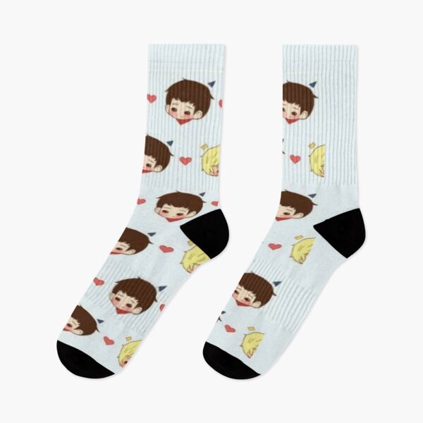 Item preview, Merthur chibi faces designed and sold by GeekyFandomLovr.