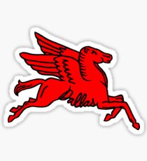 Pegatina Red Pegasus Dallas Texas