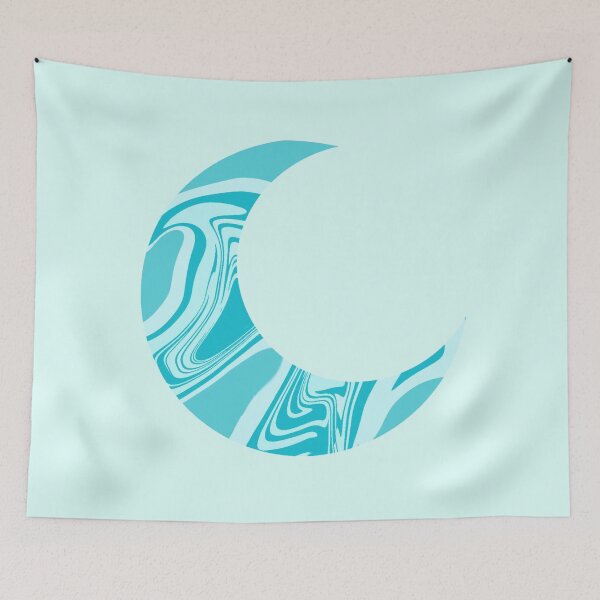Item preview, Blue moon| Crescent  designed and sold by Lavannya.