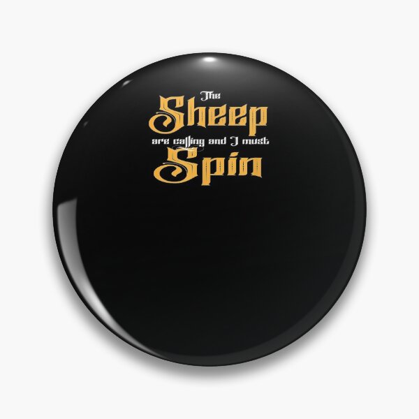 Item preview, The Sheep Are Calling And I Must Spin Hand Spinning Wheel designed and sold by maizreo.
