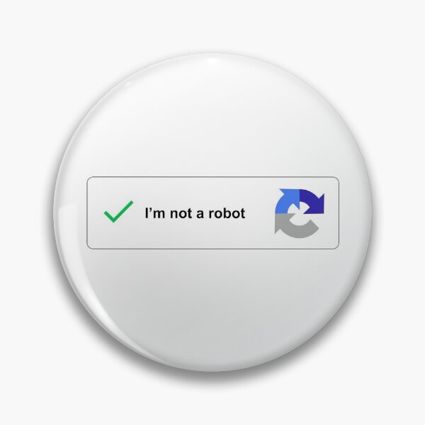 Item preview, I'm not a robot simple artwork  designed and sold by SLSandaruwan.