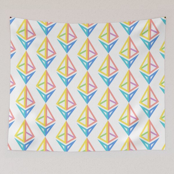 Item preview, Ethereum Crypto Official Rainbow $ETH Logo designed and sold by Popular-Gifts.