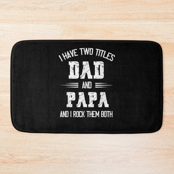 Item preview, I Have Two Titles Dad And Papa Funny Fathers Day designed and sold by maizreo.