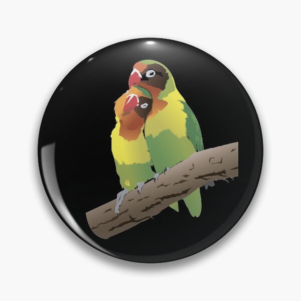 Item preview, Fischer's Lovebirds Parrots designed and sold by NorseTech.