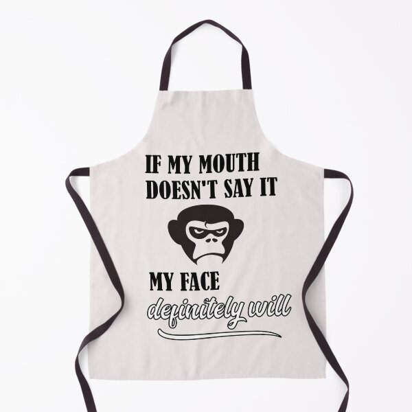 Item preview, If My Mouth Doesn't Say It My Face Definitely Will designed and sold by Hema Thilakaratne.