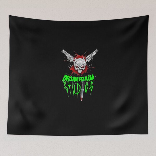 Artikelvorschau, DR3AM R3ALM STUDIOS GHOUL GRÜNES LOGO entworfen und verkauft von DR3AMR3ALMSHOP.