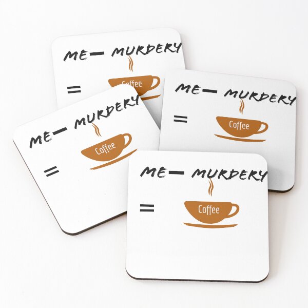 Item preview, Copy of Coffee makes me feel less murdery designed and sold by Mizems.