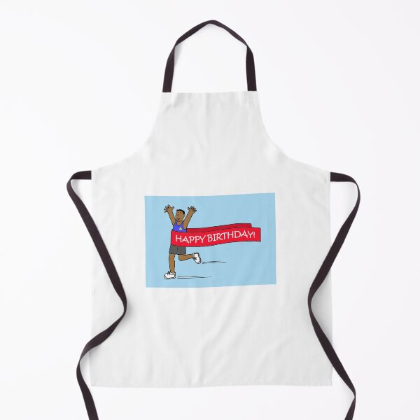 Item preview, Happy Birthday African American Male Runner designed and sold by KateTaylor.