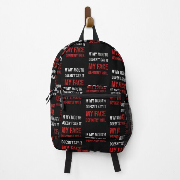 Item preview, If My Mouth Doesn't Say It My Face Definitely Will designed and sold by AMINE  ★★★★★.