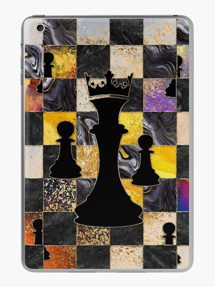 Awesome Chess Piece Art Abstract Original iPad Case & Skin for Sale by  naturesfancy