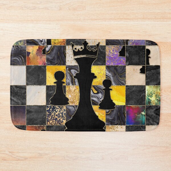 Item preview, Chess Abstract Art - Mixed Textures designed and sold by k9printart.