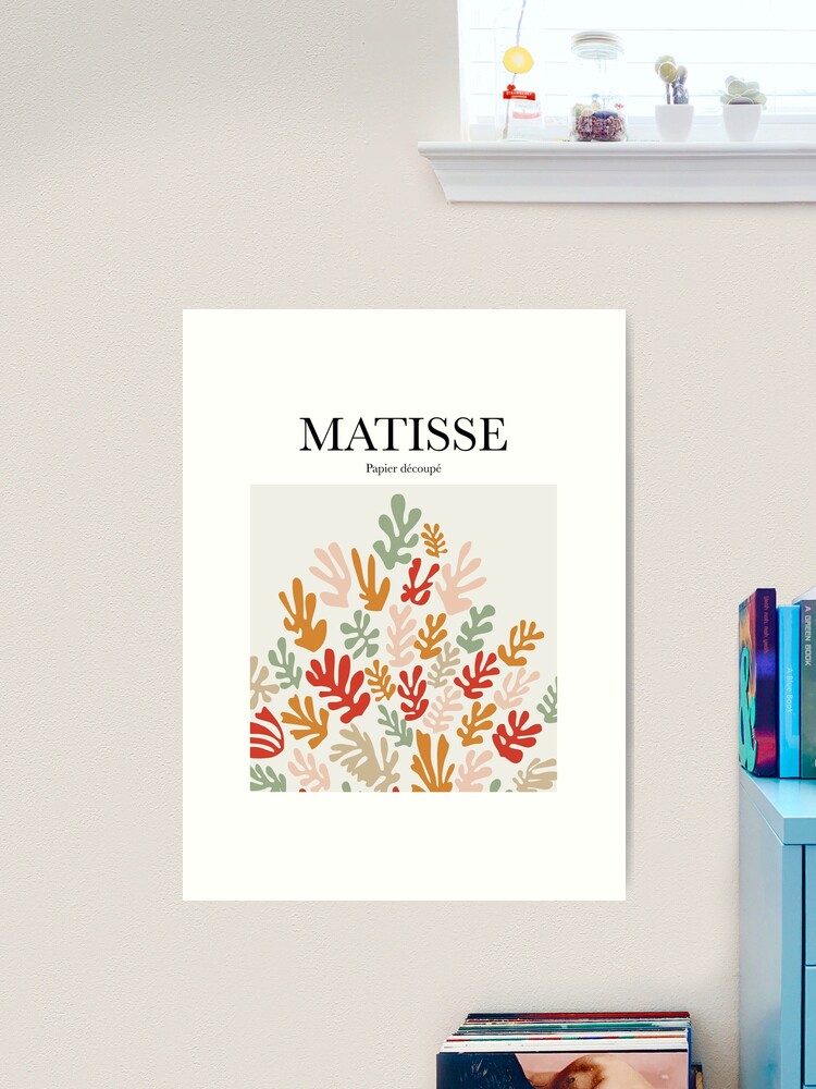 Henri Matisse inspired prints - The cut outs posters - Papier