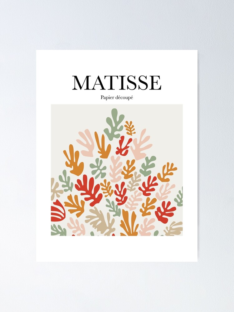 Matisse - Papier Découpé Poster for Sale by Artilyshop1