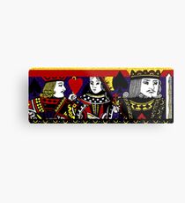 spade heart spade Metal Print