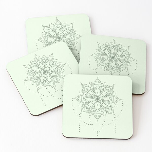 Item preview, Pastel Mandala Green designed and sold by Jo Smith.