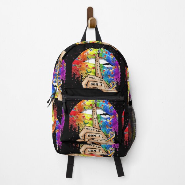 Item preview, Don't Judge What You Don't Understand LGBT Pride Lips designed and sold by tiffanyart53.