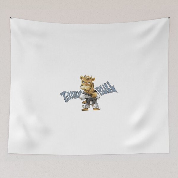 Item preview, A bull doing taekwondo is like a tough guy designed and sold by artredstar.