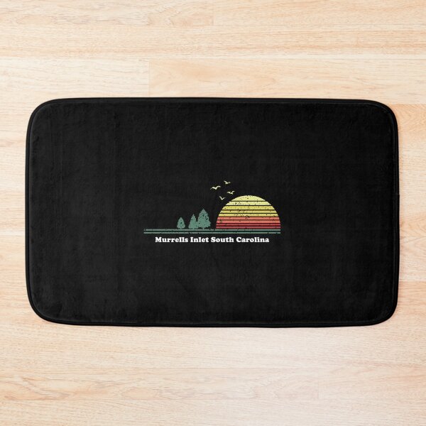 Item preview, Vintage Murrells Inlet, South Carolina Sunset Souvenir Print Pullover Hoodie designed and sold by allahamher.