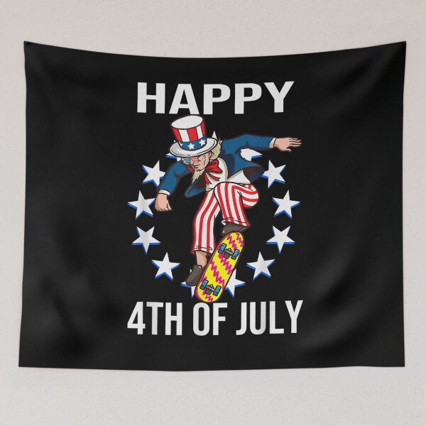 Item preview, Uncle Sam Happy 4th Of July Usa Skateboard Kids Boys Men Us designed and sold by maizreo.