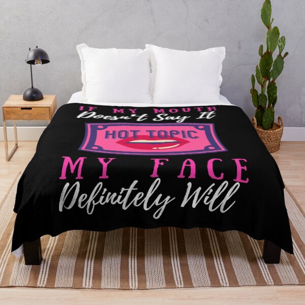 Item preview, If my mouth doesnt say it my face definitely will | For girls designed and sold by Mixture-DESIGN.