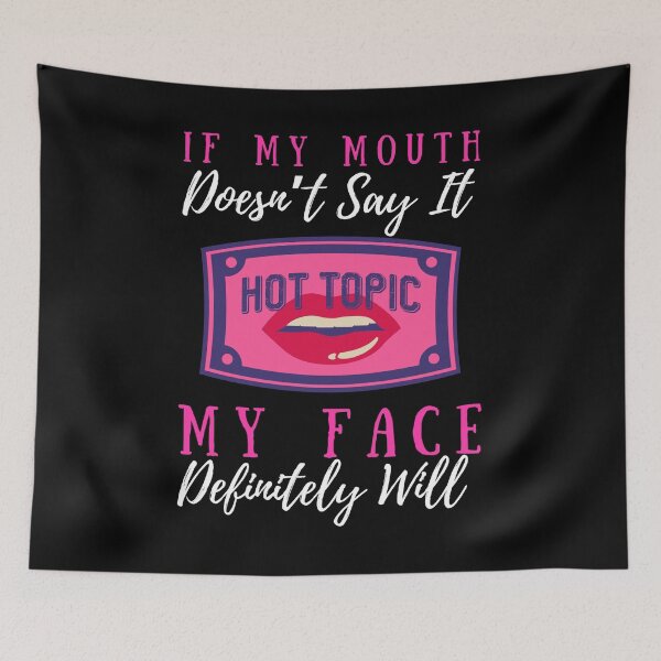 Item preview, If my mouth doesnt say it my face definitely will | For girls designed and sold by Mixture-DESIGN.