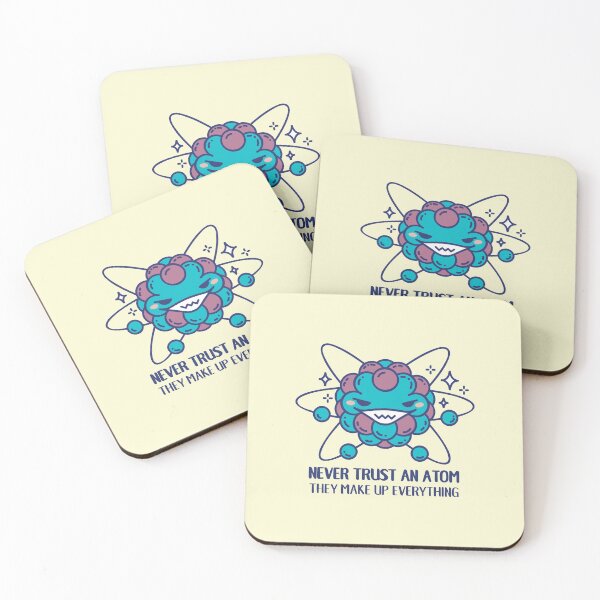 Item preview, Never trust an atom, they make up everything designed and sold by SPIRIMAL.