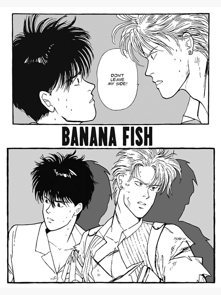 Banana Fish Manga Cover Art Print for Sale by yangkay