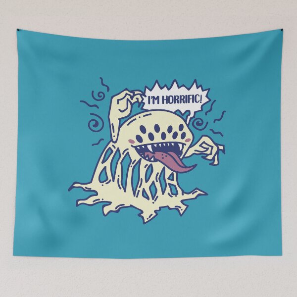 Item preview, Horrific monster Horror designed and sold by SPIRIMAL.