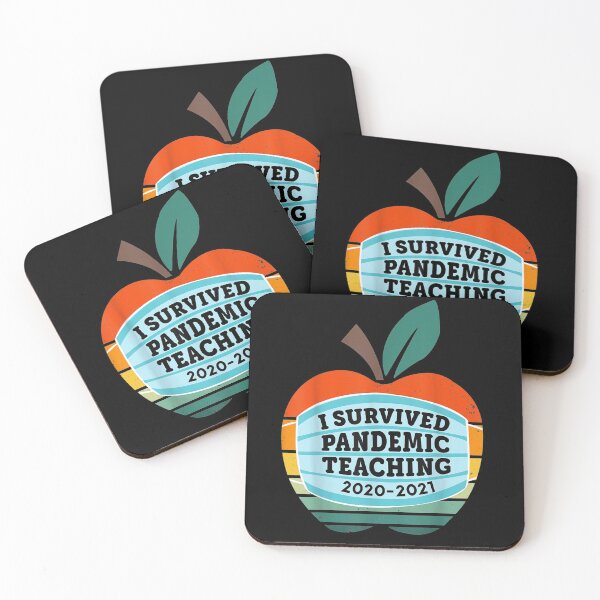 Item preview, I Survived Pandemic Teaching 2020 2021 Retro Vintage Teacher designed and sold by maizreo.
