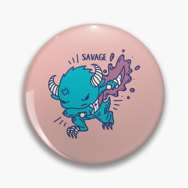 Item preview, Monster is savage designed and sold by SPIRIMAL.