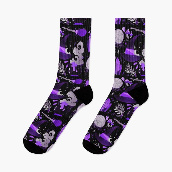 Item preview, Purple magical witchy pattern  designed and sold by Texdoodles.