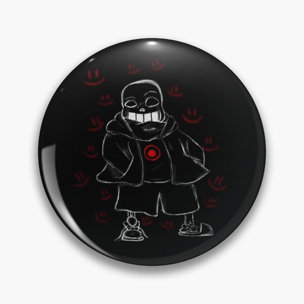 Killer Sans Head Pin for Sale by MoonRushers