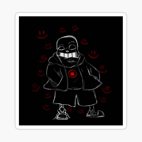 Killer Sans Design Sticker for Sale by Bones Hernandez